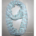 Spring voile Zigzag chevron viscose scarves wholesale for women multi colors Ruana cachecol bufanda infinito stelo